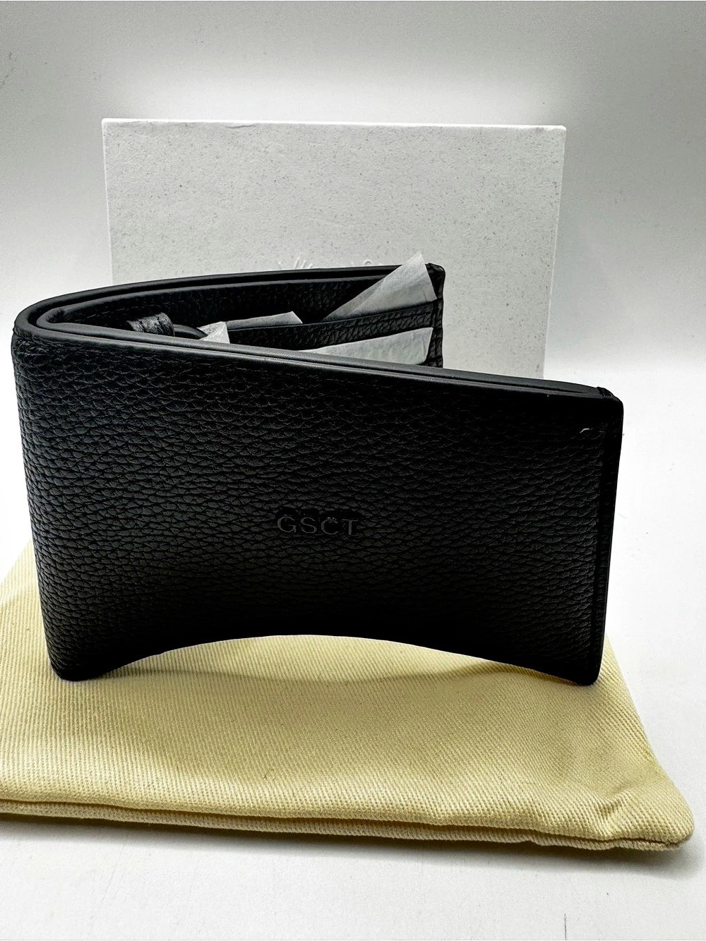 Giorgio Armani Black Leather Clutch Like New